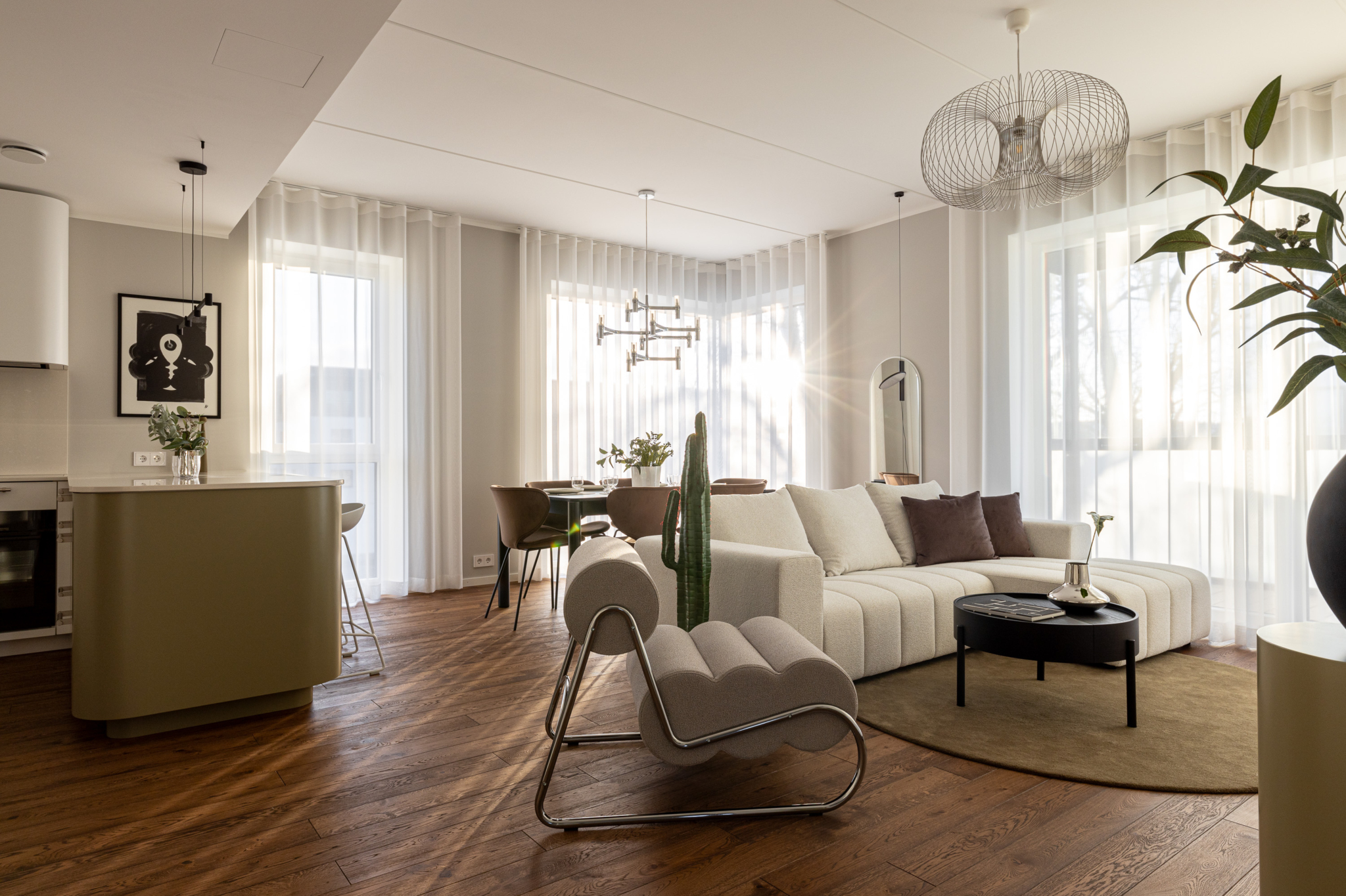 Жилой модуль в Тешебс